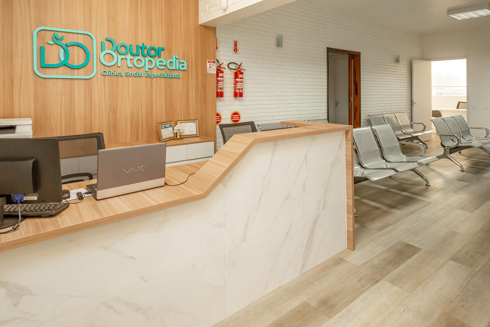 Recepção Doutor Ortopedia – Joinville